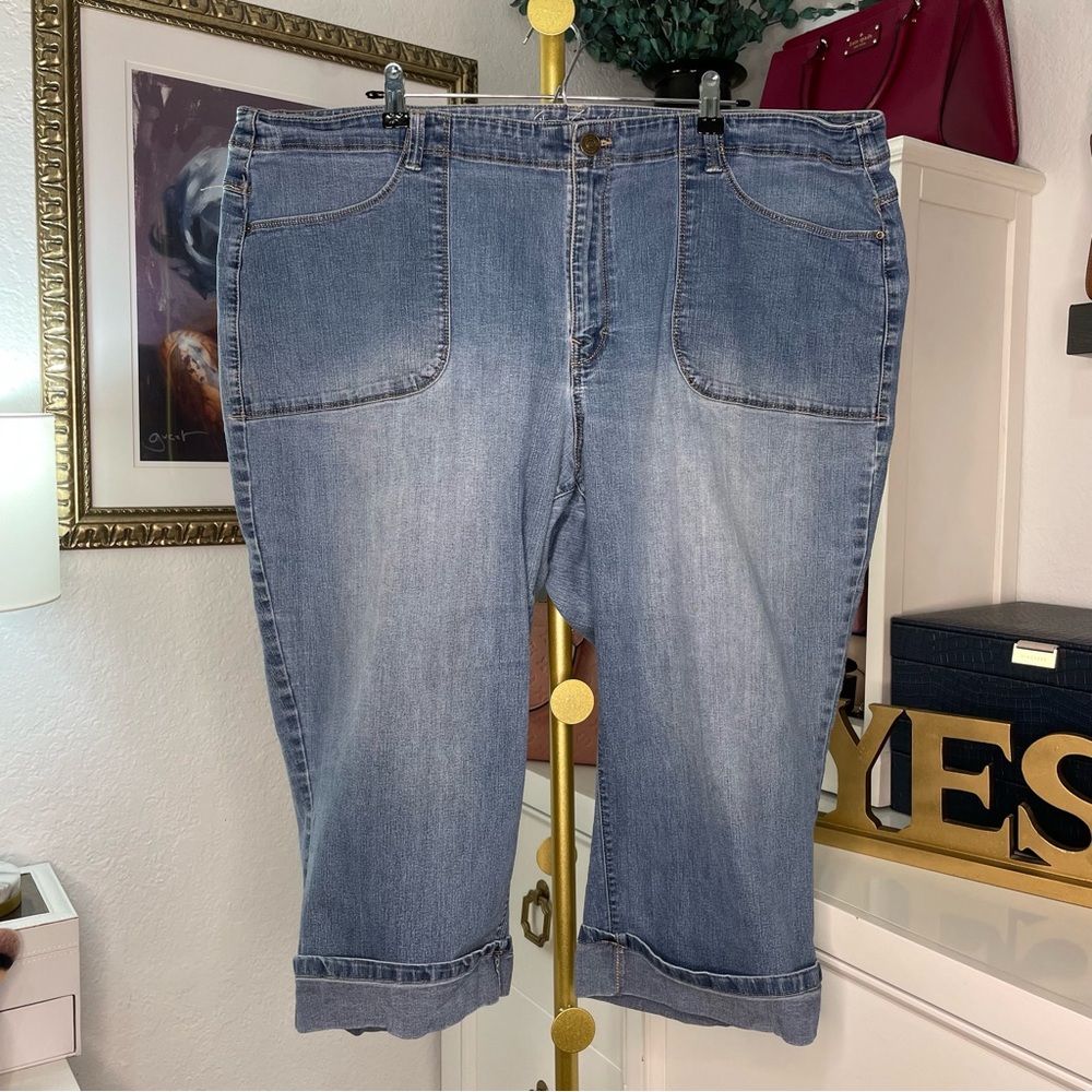 Denim capri sliming 24W